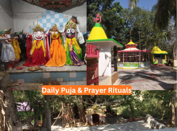 daily puja activities sidhagir ashram